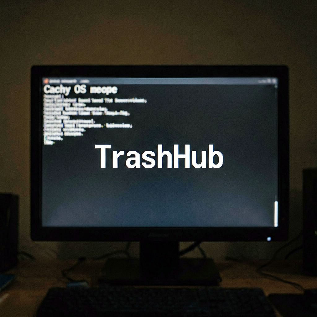 trash hub background
